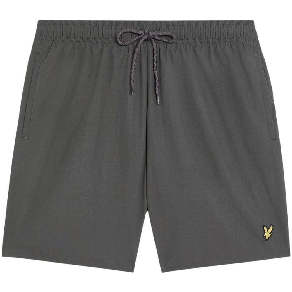 Lyle & Scott Mens Regular Swimming Swim Shorts / Gunmetal